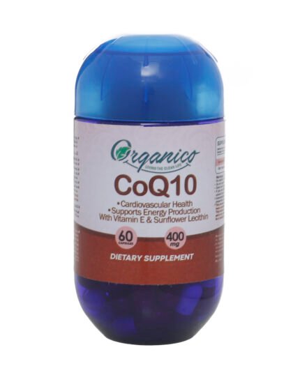 organico CO Q10 400 mg capsules
