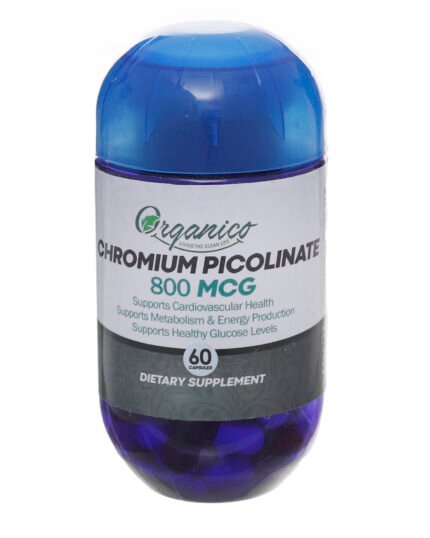 organico CHROMIUM PICOLINATE 800 mcg capsules