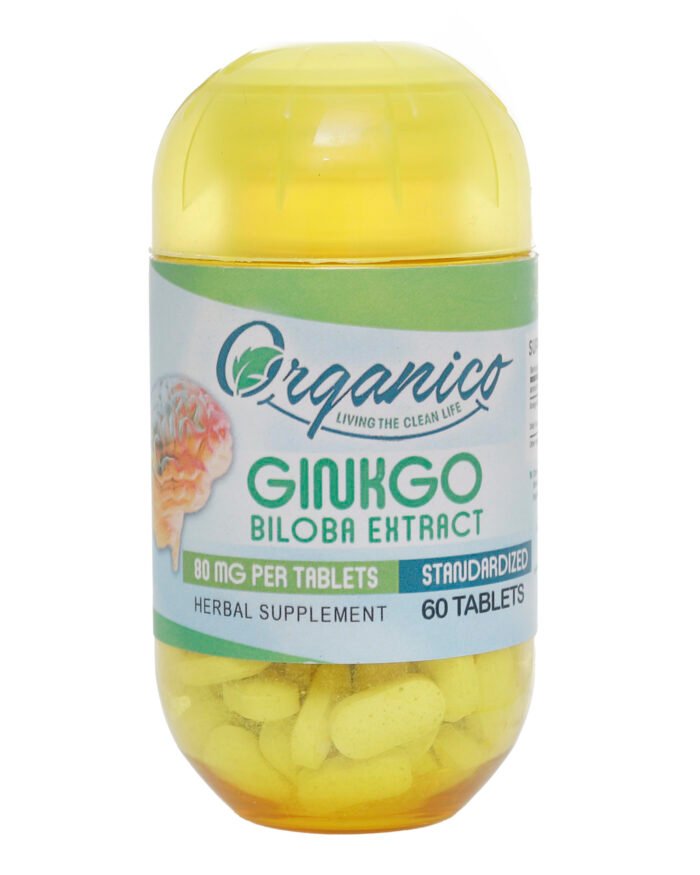 ⁦Organico Ginkwa Biloba 80 mg Tablets⁩ - الصورة ⁦1⁩