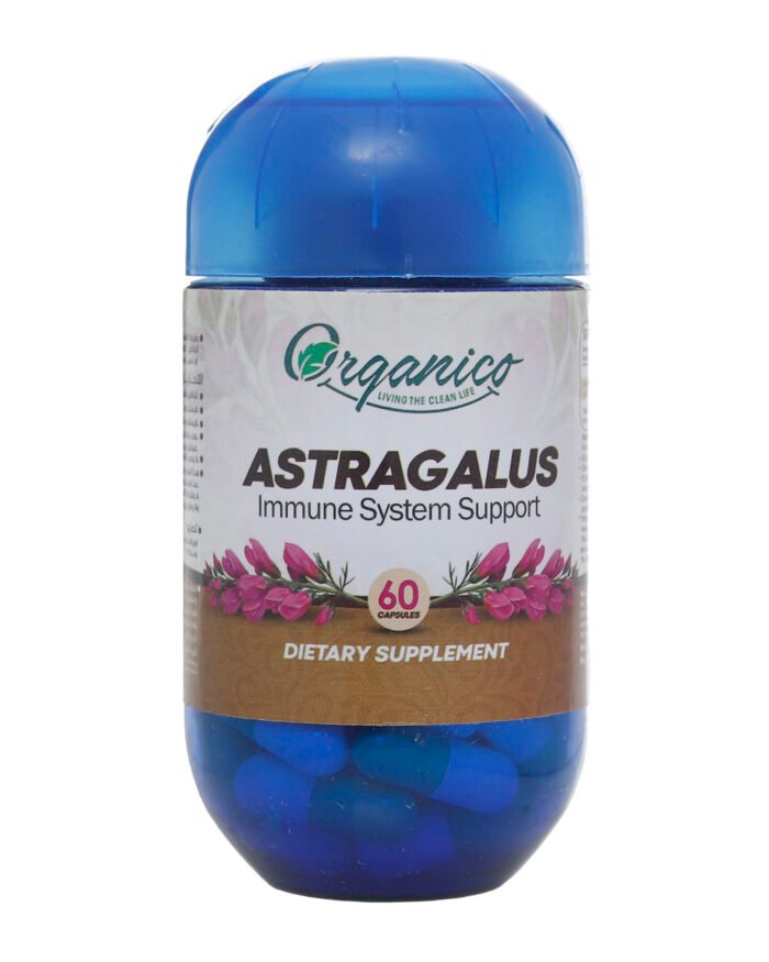 ⁦organico astragalus 1000mg capsules⁩ - الصورة ⁦1⁩