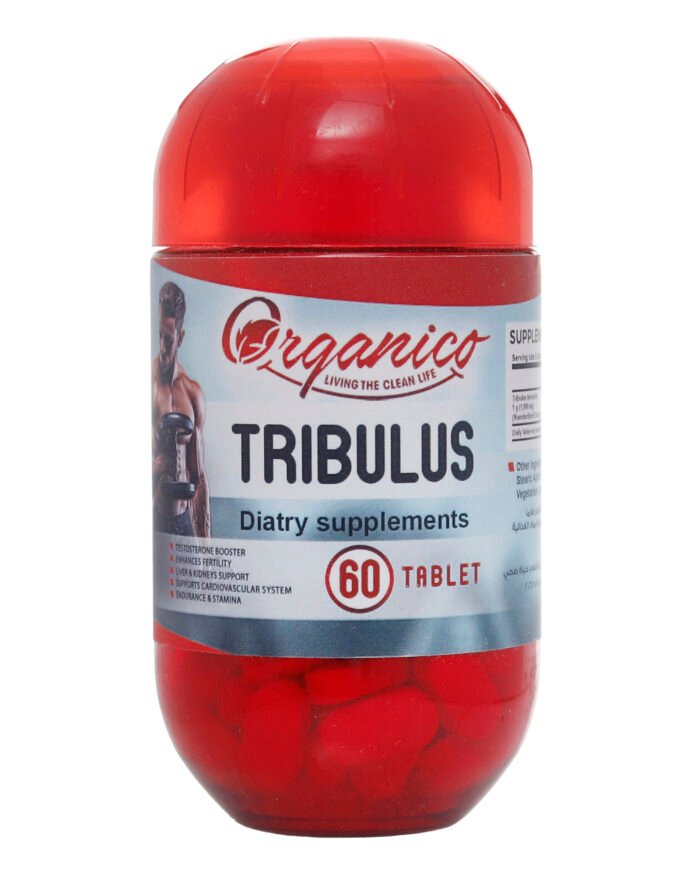 ⁦Tribulus Terrestris Extract Tablets – 1000 mg | 60 Tablets – Organico⁩ - الصورة ⁦1⁩